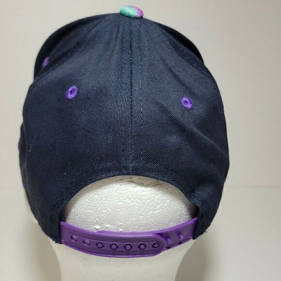 New York City Baseball Hat Embroidered Dark Blue Floral Snapback by Elidan GUC - Picture 7 of 12